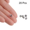 sourcing map 20pcs MR52ZZ Deep Groove Ball Bearings 2x5x2.5mm Chrome