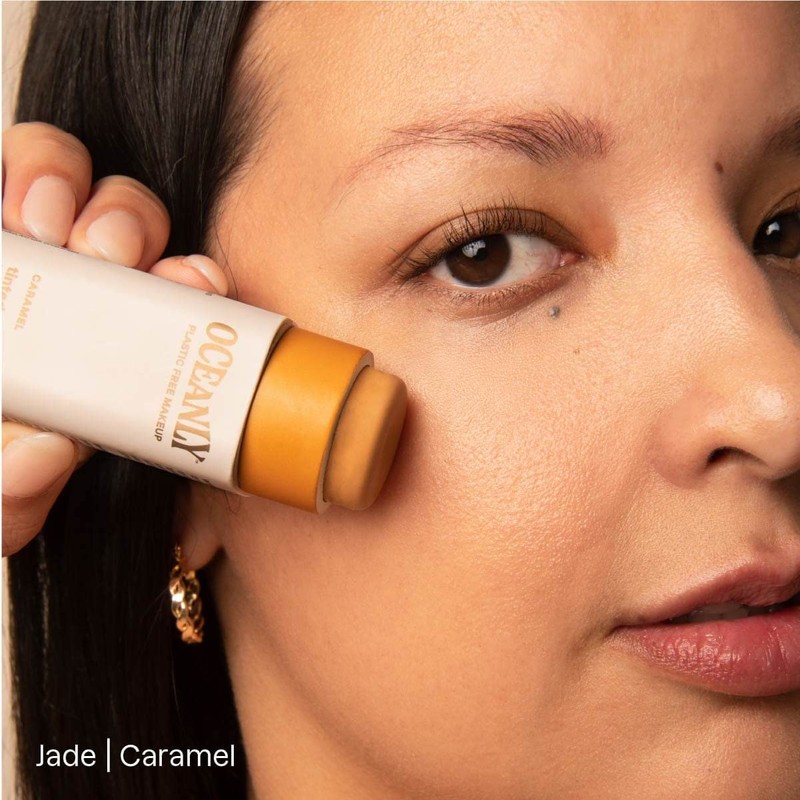ATTITUDE Oceanly Light Coverage Face Tinted Oil Stick, EWG Verified,