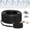 Oak Leaf 120Ft Heat Tape for Water Pipes, Self-Regulating Roof