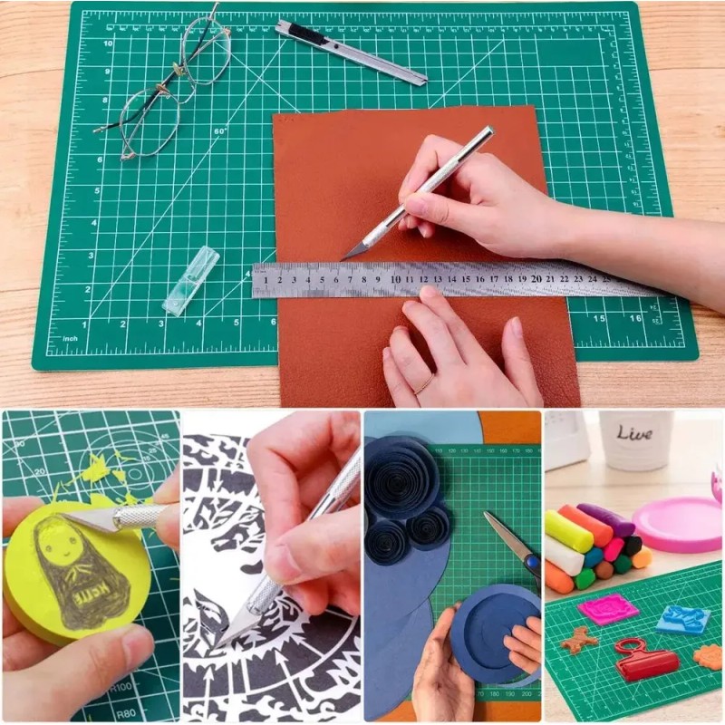 Esterilla de Corte A3 Autocurable para Scrapbooking y Manualidades