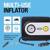 Ring TYREINFLATE 10 Analogue Tyre Inflator with Three Adaptors -