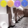 SUQ 12PCS Urinal Screen Deodorizer, Splash Mats, Urinal Screen Deodorizer