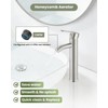 gotonovo Vessel Sink Faucet Modern Tall Bathroom Faucet Single Handle
