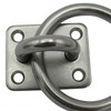 Stainless Steel Marine Eye Plate with Ring 8MM x 50MM