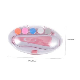 Kisangel 1 Set Electric Nail Trimmer for Safe Manicure Tool Gentle Nail File for Easy Grooming