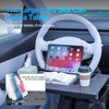 MDee 2-in-1 Car Steering Wheel Tray Desk & Seat Gap