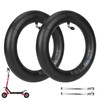 LUCK4U (2-Pack) 80/65-6 10x2.5 Inner Tube Replacement with 90 Degree