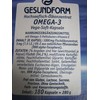 GESUNDFORM Omega-3 1,000 mg Capsules Pack of 180