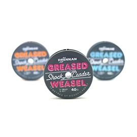 Drennan Greased Weasel Shockleader 60lb Fire orange
