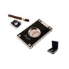 Caseti Paris double blade cutter black humidor