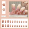 NIUANIUA Nail Tip, Short, False Nails, Cute, Round Tip, Fashion,