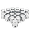 Easy Link 25 copribulloni per ruota da 32 mm, cromati