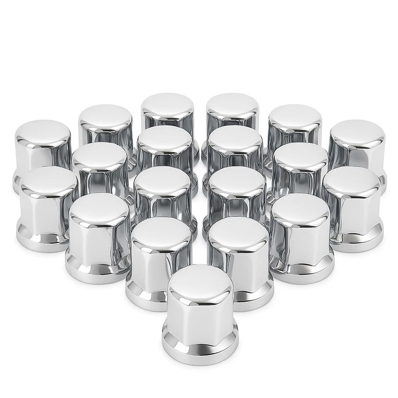 Easy Link 25 copribulloni per ruota da 32 mm, cromati