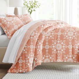 Linen Market Reversible Twin Size Comforter Set (2 Piece) - Bring Luxury Home with Our Soft and Lightweight Down Alternative Comforter Twin Set - This Includes Your Twin Comforter and 1 Pillow Sham