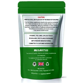MEGAVITES Berberine HCL Capsules 1000mg x 120 - MEGAVITES