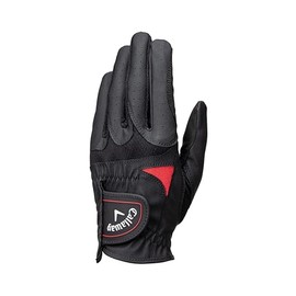 Callaway WARBIRD LH BLK 26 25 Gloves, 10.2 inches (26 cm), Left Hand Worn [Right Handed]), Black, Men's