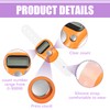 Kingdder 4 Pcs Stitch Counters LCD Finger Digital Row Counter