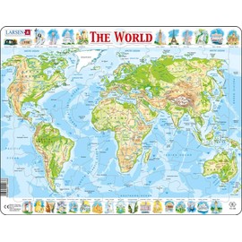 Larsen Puzzles The Physical World 80 Piece Children's Educational Jigsaw Puzzle