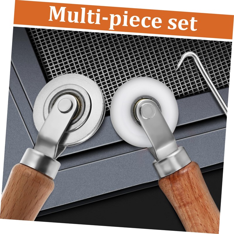 KONTONTY Professional Screen Roller Tool Kit Aluminum Alloy Material for