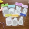 Cayway 80 PCS Clear Pressed Flower Bookmark DIY Plant Bookmark
