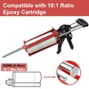 250mL 10:1 Epoxy Gun – Dual Cartridge Adhesive Dispenser for