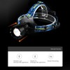 USB Headlamp 3000lm Waterproof 90 Degree Adjustable Hands Free Rechargeable