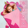 Kids Sleeping Bag Soft Plush Toddler Nap Mat with Pillow