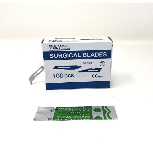 Disposable Surgical Scalpel Blades Sterile Sizes 10 10A 11 12