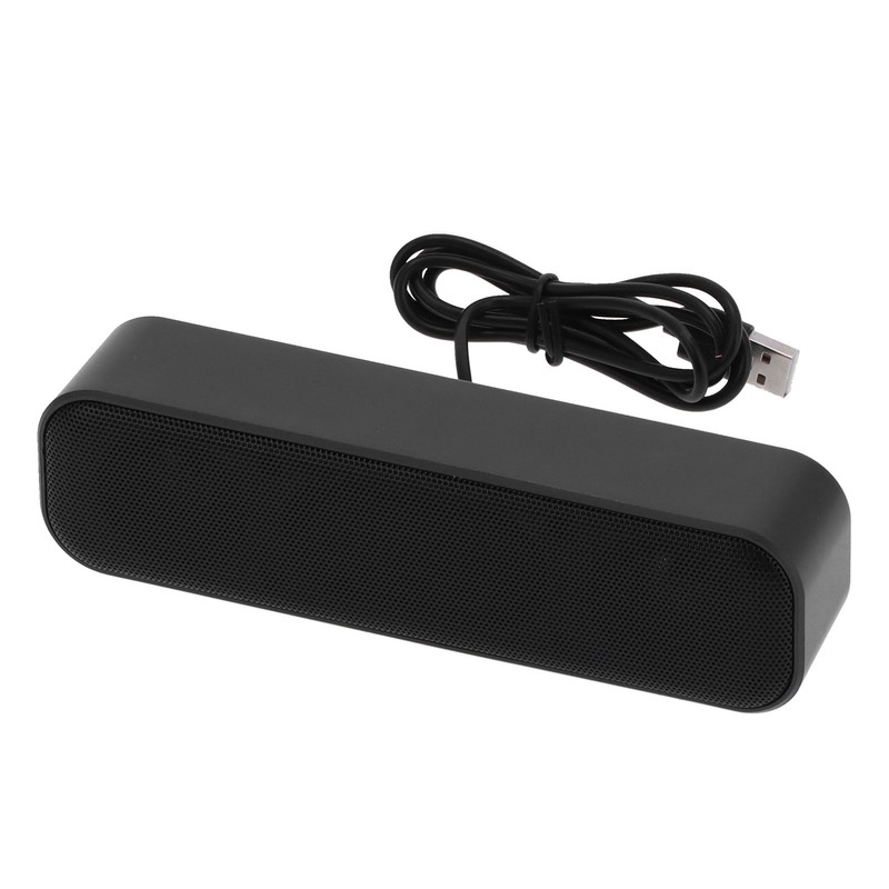 USB Speaker Mini Loudspeaker Box Builtin Decoded Sound Card Stereo