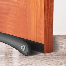 RFAQK Expand To Any Width Door Draft Stopper, 36 Inch Door Sweep for Door Bottom Seal, Fit for Interior/Exterior Doors, Reduce Cold Air, Light, Soundproof