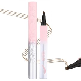 Brow Definer Pencil | 4-Tip Eyebrow Makeup Pen Contouring Pencil | Women Everyday Cosmetics Mother Girlfriend Wife Use Brow Definer for Travel, Dating