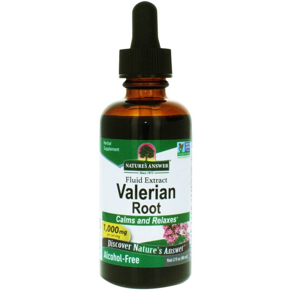 Nature's Answer Alcohol-Free Valerian Root, 2-Fluid Ounces