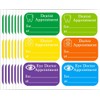Doctor and Dentist Appointment Stickers,1.5X1 Inches Appointment Planner Stickers for