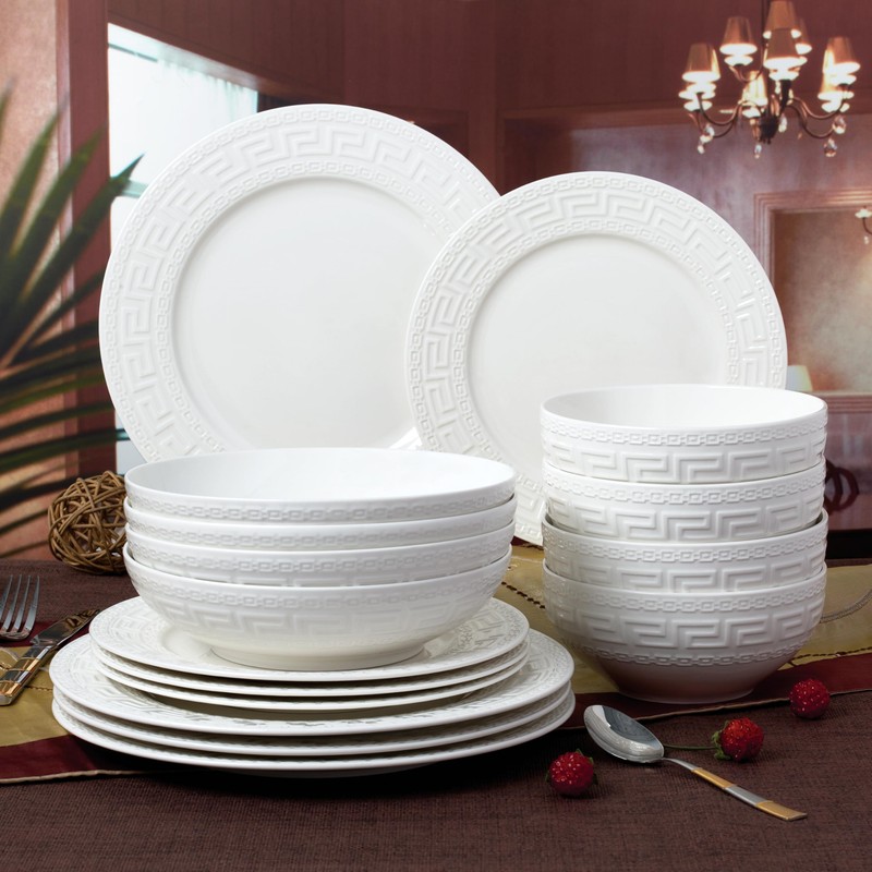 Joseph Sedgh Collection 16-piece Porcelain Dinnerware Set, Service for 4,