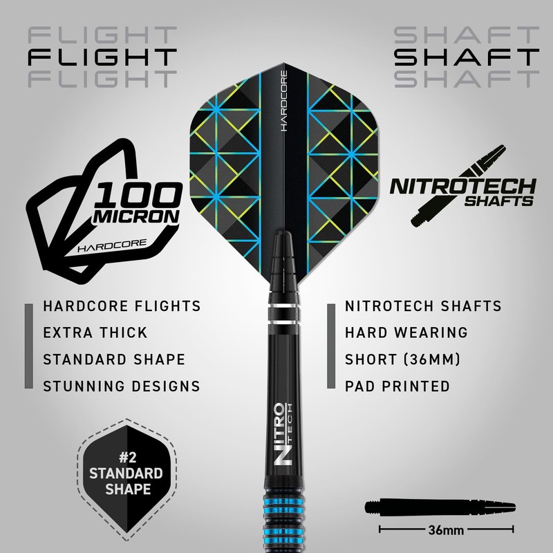 RED DRAGON Darts - Dragonfly 95 26g - 95% Tungsten