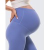 Buttergene Womens Clouduxi Maternity Leggings Over The Belly 25'' Soft