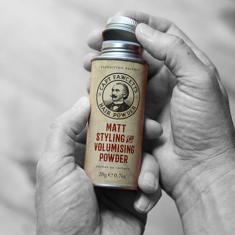 Captain Fawcett's 'Expedition Reserve' Matt Styling and Volumising Hair Powder