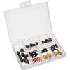 INEX SCW-03A-BK Screw Set with Case, Black