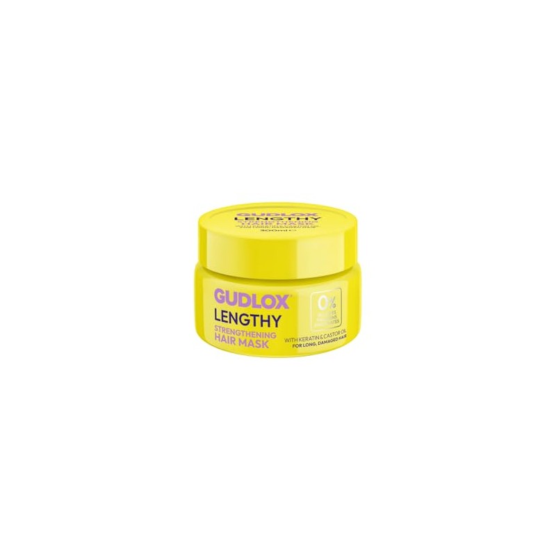 Gudlox Lengthy Strengthening Hair Mask With Keratin & Castor Oil