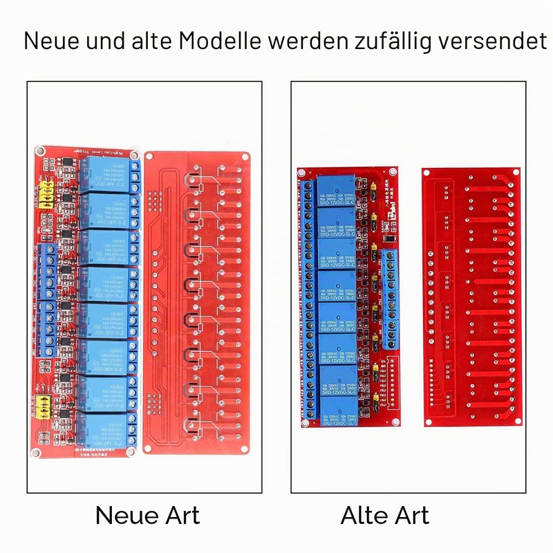 DC 12V Relay Module, 8 Channel Relay Module Board High