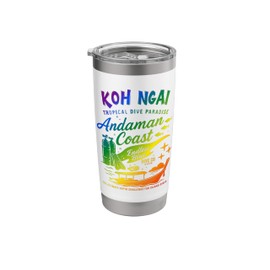 Koh Ngai Dive Adventure Andaman Coast Stainless Steel Insulated Tumbler