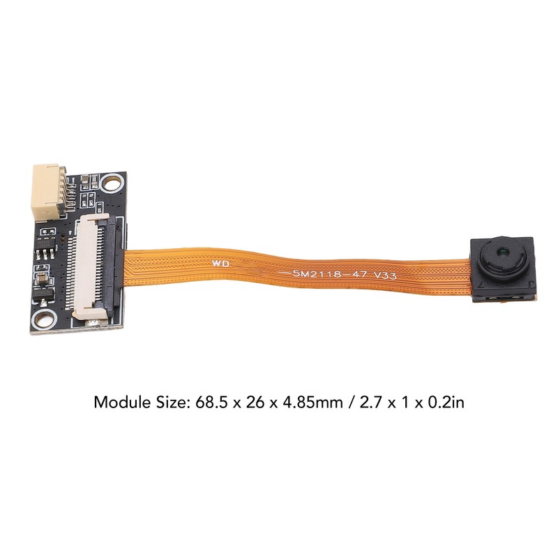 5MP Embedded Camera Module Flexible Cable Webcam Board 68 Degree