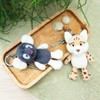 Niki WF24 Lemur Luffy Key Chain 3.9 inches (10 cm)