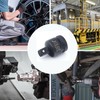 Juttzzei Impact Socket Adapter, 3/8 Inch Drive (F) x 1/4