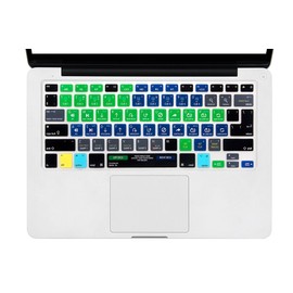 WYGCH Serato DJ Serato Scratch Live DJ SSL-M-CC Browser Toggle Functional Shortcut Silicone Keyboard Cover Skin for MacBook Air 13 inch(No-Touch ID) ; for MacBook Pro 13, 15 (2015 Before)