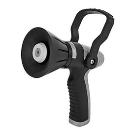 Garden Hose Nozzle, Heavy Duty Metal Hose Sprayer Nozzle Hose Sprayer Water Hose Nozzle Perfect for Cleaning, Watering Garden Street, Washing Cars, Bathing Pets (Metal, Fireman Style Nozzle)