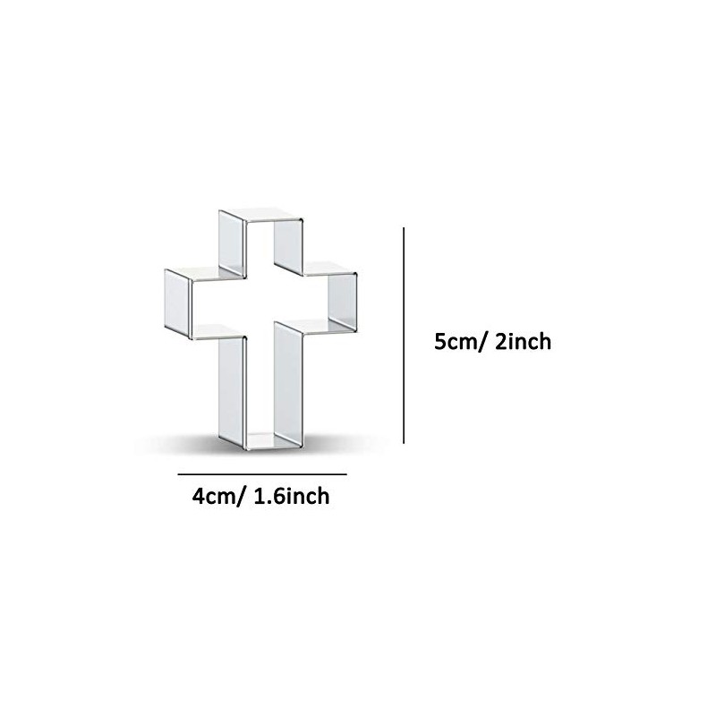 WDYJMALL Cross Cookie Cutter
