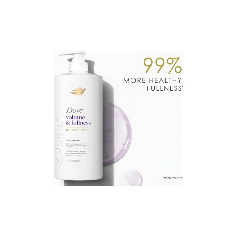 Dove - Shampoo Volume & Fullness 828ml