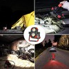 Yzoni 2 Pack LED Work Light Rechargeable, 2 COB 2500LM