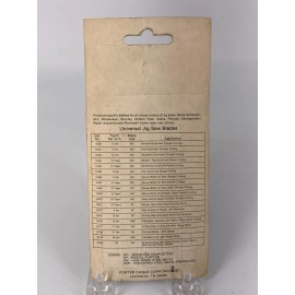 PORTER-CABLE Porter Cable Universal Jig Saw Blades 1 Pkg of 5 6 TPI Model 12505 NOS Unopened